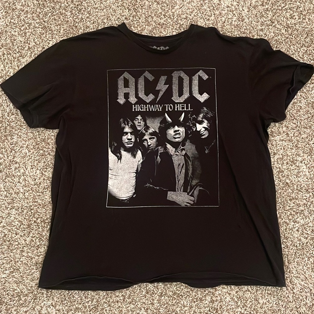 Black AC/DC T-Shirt